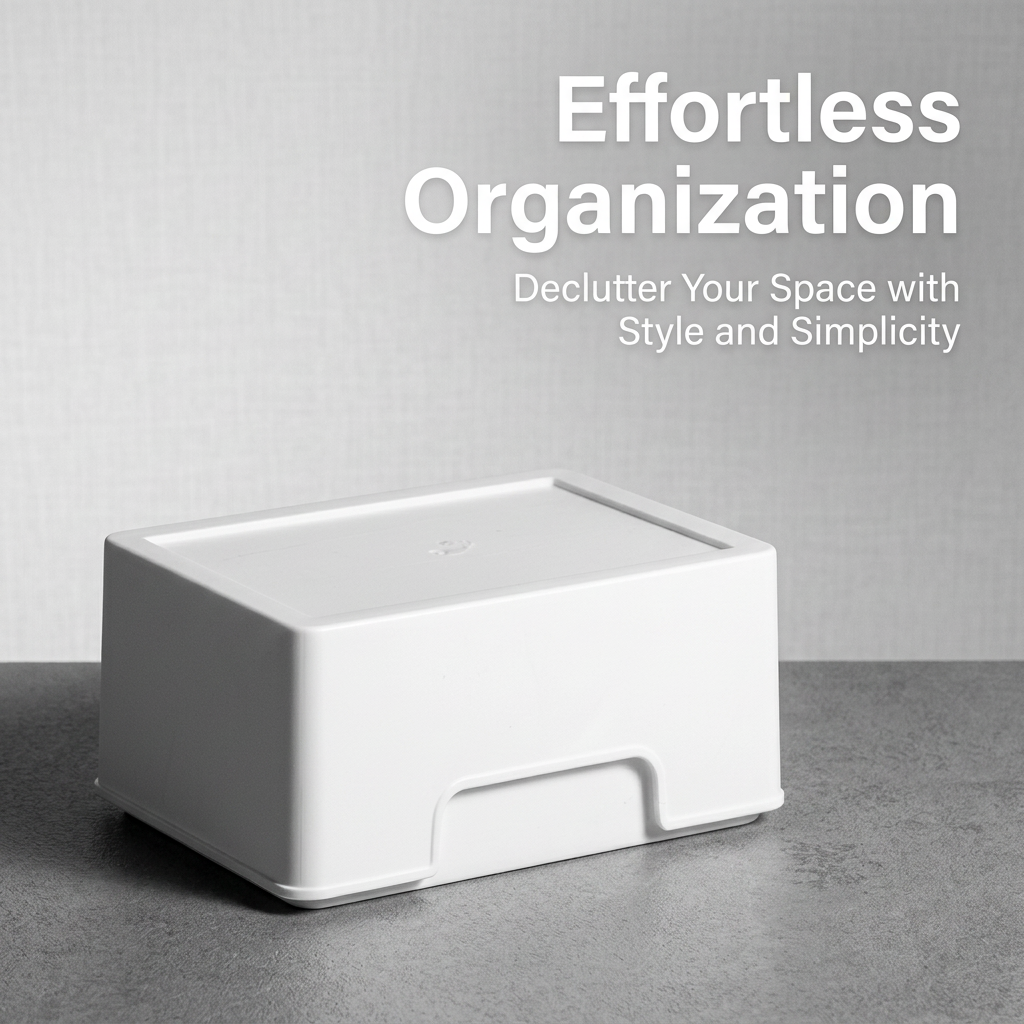 Dustproof Storage Boxes for Office, Storage Boxes with Lid for Makeup, Stackable Storage Boxes Lid, Solid Color Storage Boxes Lid