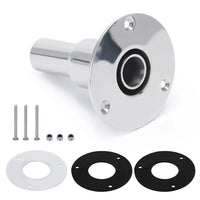 Flange Vent Exhaust Pipe for Marine Parking Heater Steam Smoke Exhaust Pipe Stainless Steel Accessory