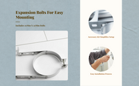 Stainless Steel Exhaust Mount Bracket