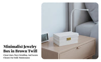 Elegant Woven Jewelry Box