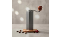 Manual Coffee Curved Metal Handle Hand Crank Coffee Wooden Knob Kitchen Gadget