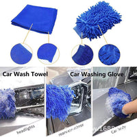 15-Piece Car Cleaning Brush Set for Drill with Air Vent Brushes