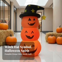 Inflatable with Witch Hat