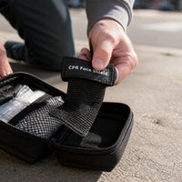 CPR Face Shield with One-Way Valve Keychain for Emergency First Aid