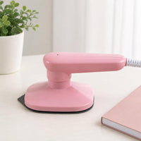Small Electric Iron Compact Mini Iron Lightweight Appliance for Crafters, Students, Bead Crafts, Dorm Rooms