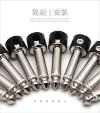 免焊接6.35效果器连接线 电吉他贝斯3M连接线DIY音频连接线