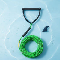 Tangle-Untangled Wakeboard Tow Rope EVA Grip Waterski Handle Rope High Tensile Strength Watersports Equipment Abrasion-Resistant for Wakeboarders, Boating, Lake, River