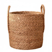 Woven Seagrass Planter Handmade Boho Decorative Basket Nordic Design for Balcony
