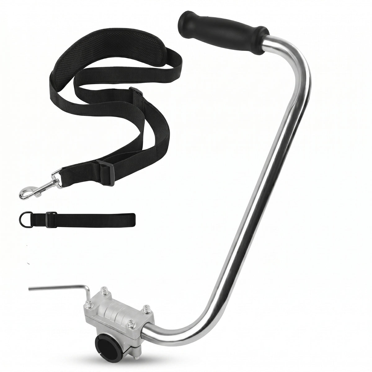 String Trimmer Handle with Clamp Heavy-Duty for Lawn Care, Gardeners