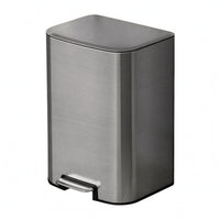 Removable Liner Trash Can Hands Stainless Steel Trash Can Inner Bucket Household Storage for Office