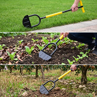 Long-Handled Edging Shovel Non-Slip Garden Edger with T-Handle Heavy-Duty Lawn Edger with T-Handle Ergonomic for Gardeners, Homeowners, Yard Work