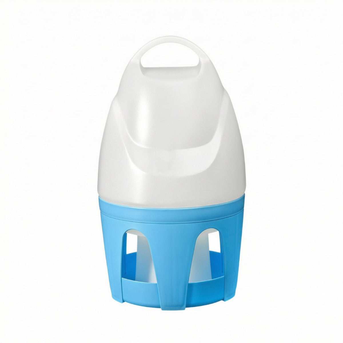 Pigeon Water Dispenser with Handle Weight-Operated-Fed Fowl Waterer with Handle Split Detachable Bird Drinker for Ducks, Chicken Coop