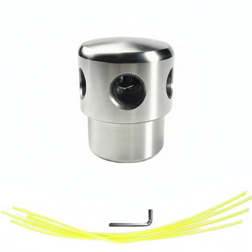 String Trimmer Head Aluminum Alloy Accessory Long-Lasting for Gardeners