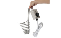 Submersible Honey Heater Thermostatic Immersion Heater with Thermostat Adjustable Immersion Heating Coil Electric for Hobbyists
