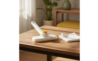 Mini Mop with Cloth Clamp Compact Handheld Cleaning Mop Slim for Sinks
