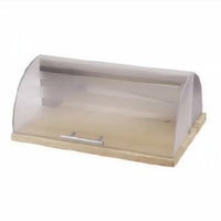 Countertop Roll Holder Ventilation Holes Bread Storage Box Ventilated