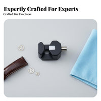 Watch Band Pin Press Professional Grade Pin Pusher Tool Watch Strap Adjustment Tool Non-Mark Base Bracelet Link Remover
