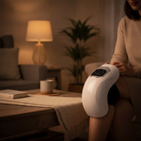 Knee Massager with Red Light Wraparound Knee Heating Brace Smart Temperature Control Electric for Seniors, Home Recovery
