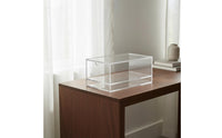 American Mahjong Tile Box Sliding Lid Mahjong Tile Storage Box Scratch Protection Film