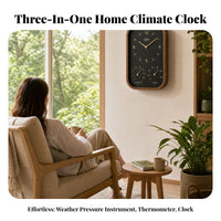 Round Analog Wall Clock Silver Dial Roman Numeral Wall Clock Glass Front