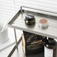 Stainless Steel Multi-layer Storage Rack for Countertop, Bar, Coffee Cups, Simple Style