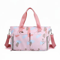 Diaper Bag Tote Multiple Compartments Large Capacity Diaper Tote Waterproof