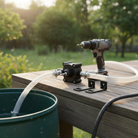 Hand Water Pump High Flow Rate Power Tool Accessory Heavy Duty for Outdoor