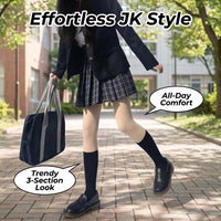 Tights for Women Fleece Lined with Thermal Insulation and Integrated Shorts, Winter Leggings with Shaping Panel Design