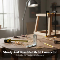 right-angle bracketd Corner Brace long-finaling right-angle bracketd Angle Bracket Easy Installation