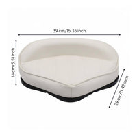 Triangular Boat Seat Comfortable Cushioned Fishing Boat Chair Easy to Clean Marine Bucket Seat for Yacht