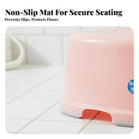 Non-Slip Bath Chair multi-use Shower Stool low-height for Elderly, Children