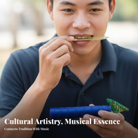 Jew's Harp Easy to Learn Folk Instrument Portable for Travel, Meditation, Adults
