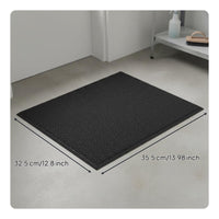 Shoe Sole Disinfection Tray Step-Resistant Foot Bath Disinfection Basin Shoe Sanitizing Mat Thickened Plastic for Laboratories