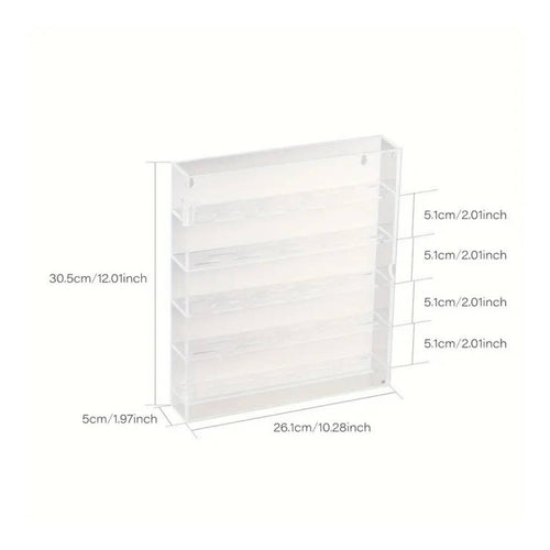 Wall-Hung Medallion Display Cabinet High Clearness Transparent