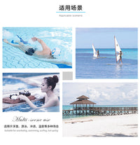 韩国冲浪服女分体长袖长裤泳衣女防晒速干潜水服女保守浮潜水母衣