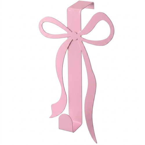 2 Pieces over-Door Hook with Bow Flirtatious for Bedroom, Bathroom