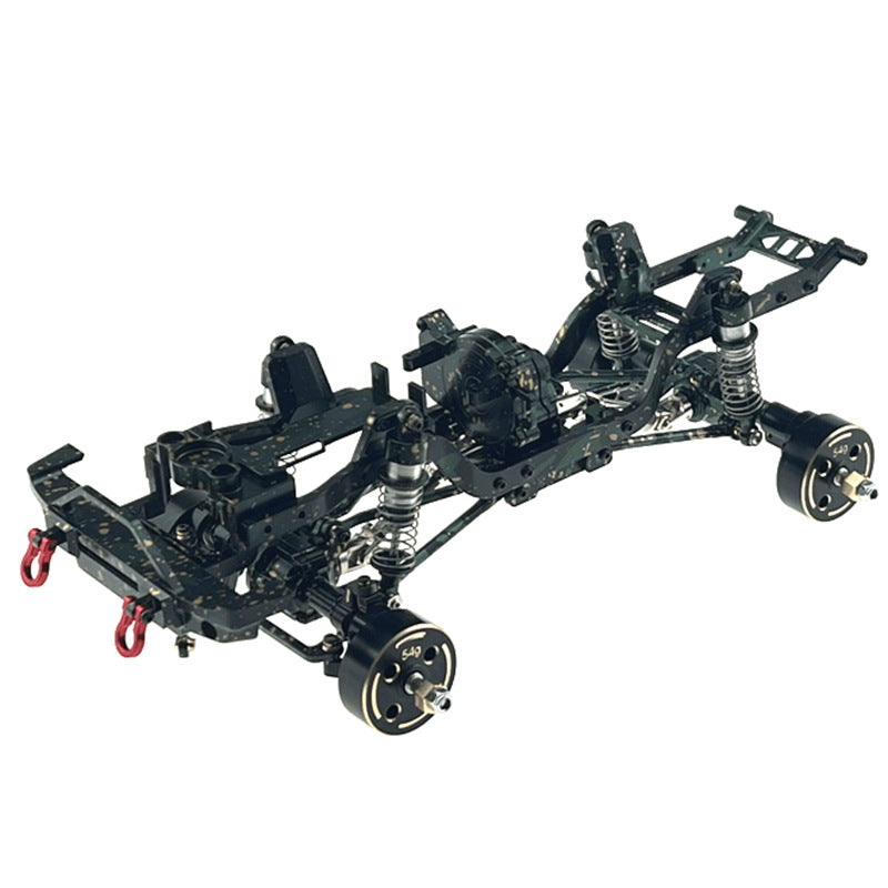 All-Metal Frame for 1/18 H18P RC Car, DIY Compatible, Direct Transfer of Original Electronics