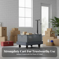 Foldable Hand hand cart Portable foldable surface Cart 360° rotating casters
