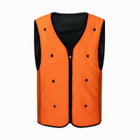 Cooling Vest Breathable Mesh Sleeveless Zip Vest Fitted for Outdoor Wear