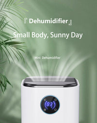 Chenjun Mini Dehumidifier for Home, Dorm, Bathroom, 42W, 220V, 10-20 sqm, 1.0-2.5L Tank, UK Plug
