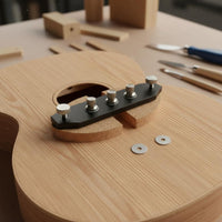 Quick Release Acoustic Guitar Bridge Clamp Precise Clamping Bridge Installation Clamp Easy to Use Compatible with Most Guitars for Luthiers, Workshop, Repair Shop