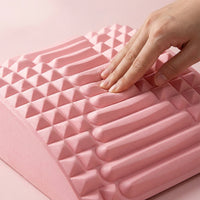 Massage Back Trainer, Lumbar Posture Corrector, for Yoga and Office, with 109 Massage Points, Pink