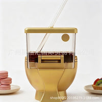 Novelty Toilet-Shaped Metal Ramen Bowl Set