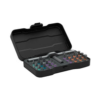 Ratchet Screwdriver Kit Ratcheting S2 Steel Portable Tool Case Interchangeable Bits
