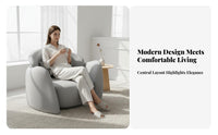 Sofa and Armchair Set Modern Design Commercial Furniture Minimalist Design Easy to Clean for Office Workers, Guests