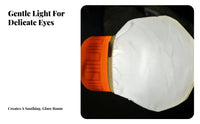 Glare-Reducing Lamp Cover Eye Protection Lamp Shade Light Softener Reusable Lighting Accessory for Bedside