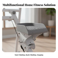 Foldable Design Vertical Climber Multi-Functional Folding Cardio Climber Space-Saving Folding Step Machine Sturdy Frame for Beginners, Adults, Seniors, Full Body Training, Apartment, Indoor