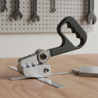 No Electricity Needed Fast Metal Plate Cutter Clean Burr-Clear Cuts Portable Sheet Metal Cutter Handheld Plate Shear Ergonomic Design for Craftsmen