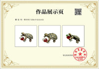 厂家原创爆款工艺品雕像园艺庭院阳台户外装饰醉酒的乌龟树脂摆件