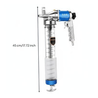 High Pressure Oil Industrial Grade Pneumatic Oil Labor Saving Air Powered Greaser for Mechanics